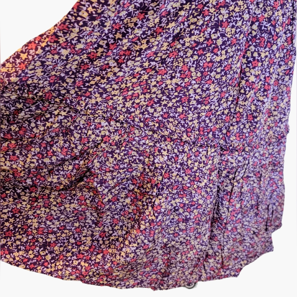 Sundance Purple Floral High-Low Dress - Picture 5 of 14